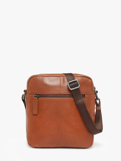 Schoudertas Maverick Bruin rough gear MAVRG809 ander zicht 4